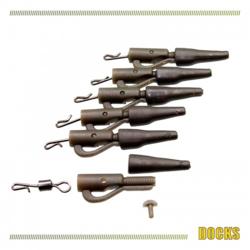 DOCKS SAFETY LEAD CLIP PIN+Q/CHANGE SWIV DOCKS SAFETY LEAD CLIP PIN+Q/CHANGE SWIV
